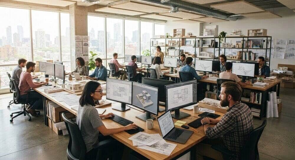 organização de arquivos de arquitetura